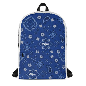 Madx Blue With White Backpack