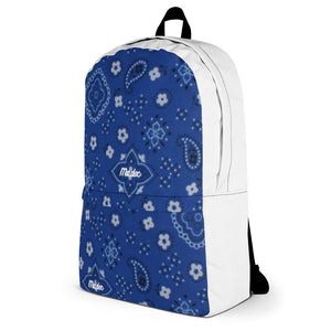 Madx Blue With White Backpack